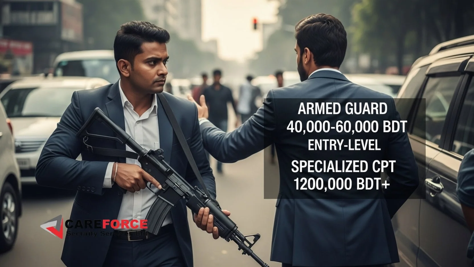 Armed Bodyguard Service
