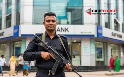 ব্যাংক ও জুয়েলারি শপের জন্য সশস্ত্র নিরাপত্তা