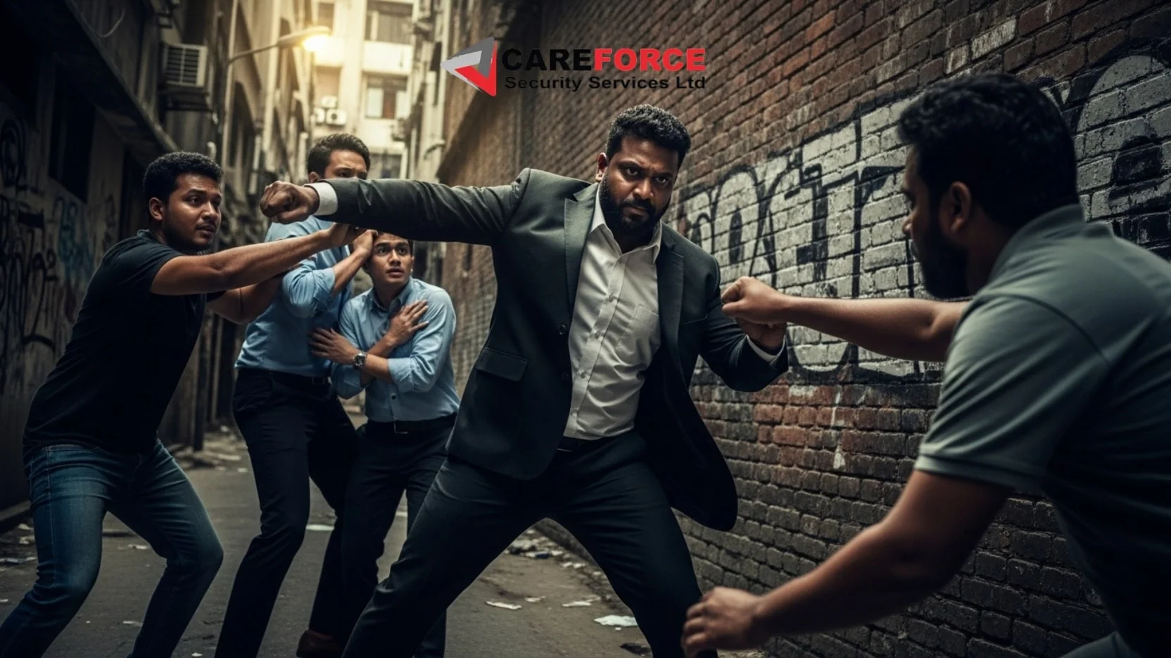 During a Physical Attack