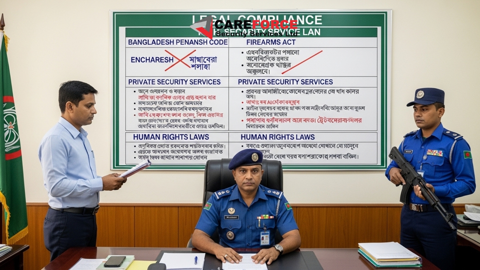 Laws and Regulations for a Bodyguard