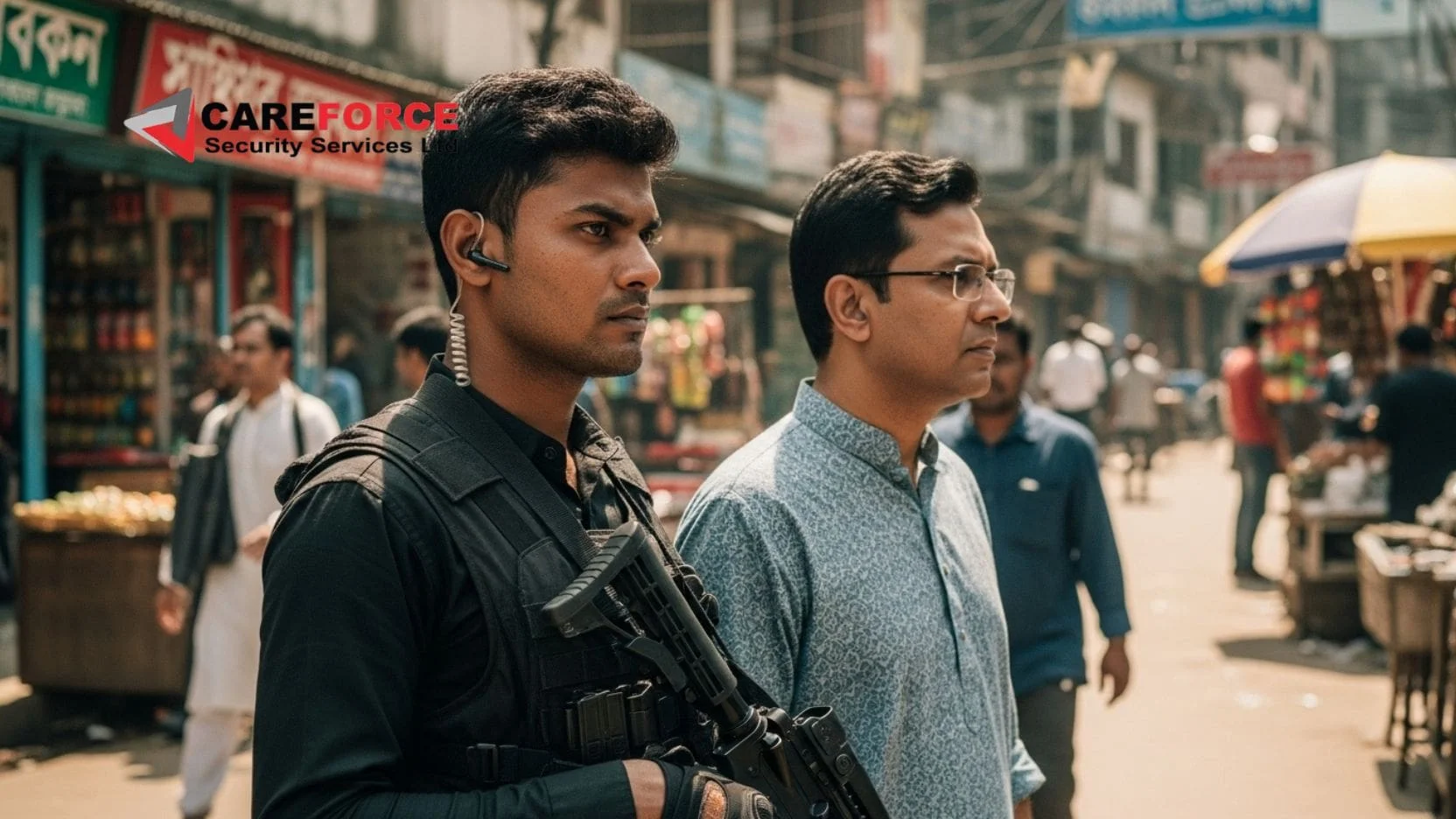 Monthly cost of gunman service 