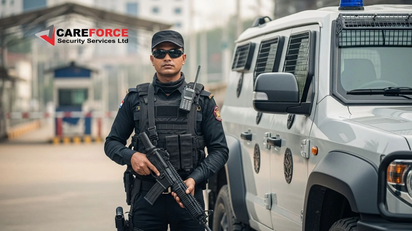 Monthly cost of gunman service