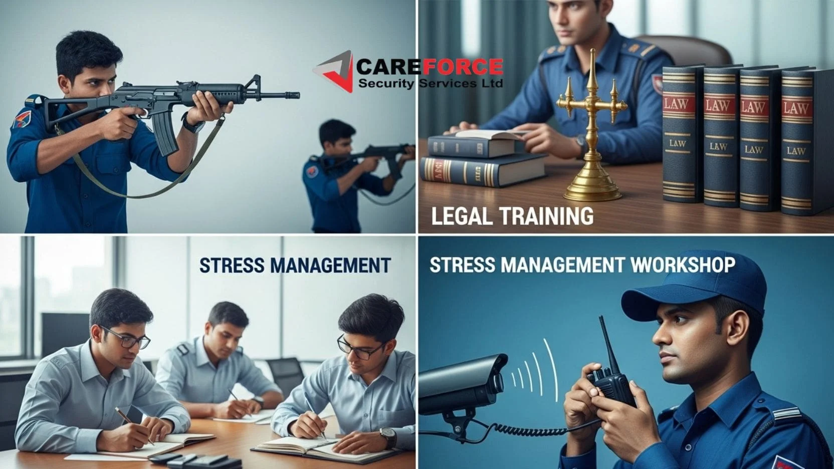 Training of armed security guard