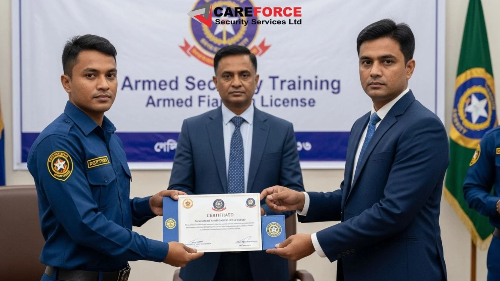 Training of armed security guard