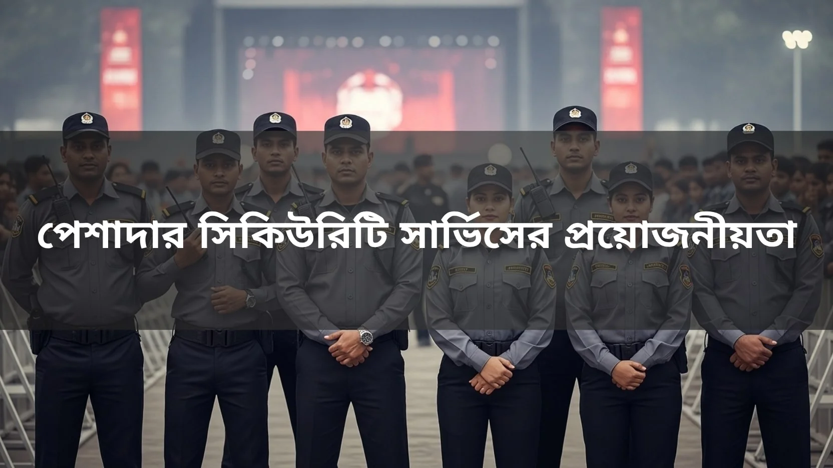 ways of crowd control