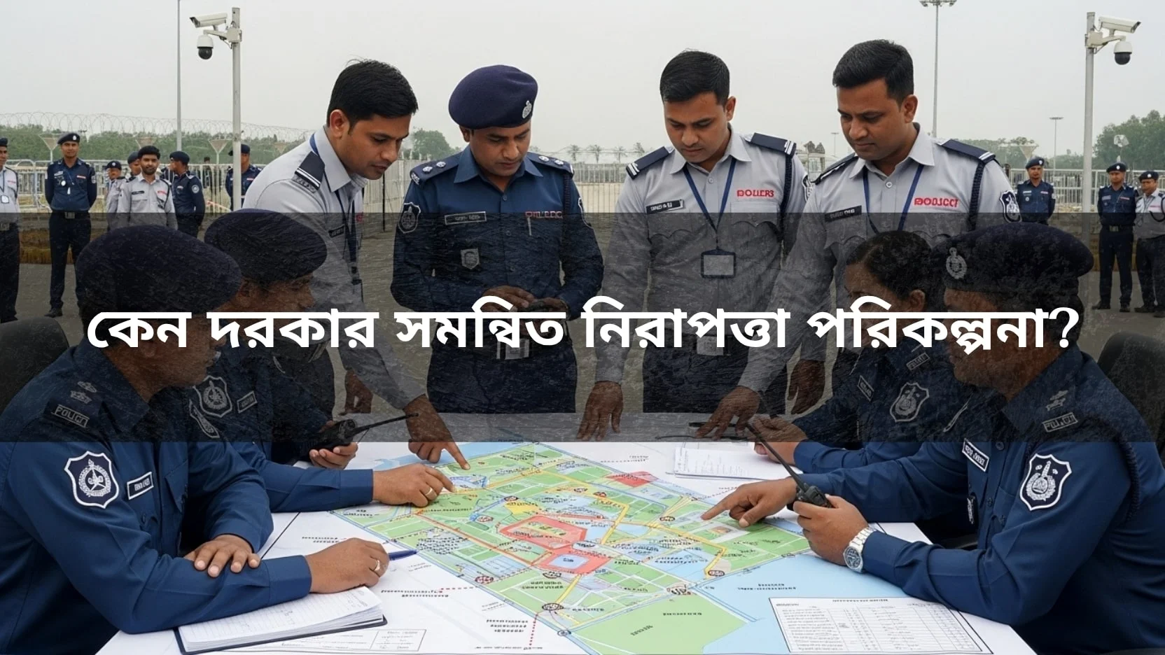 Coordinating Police and Private Guards