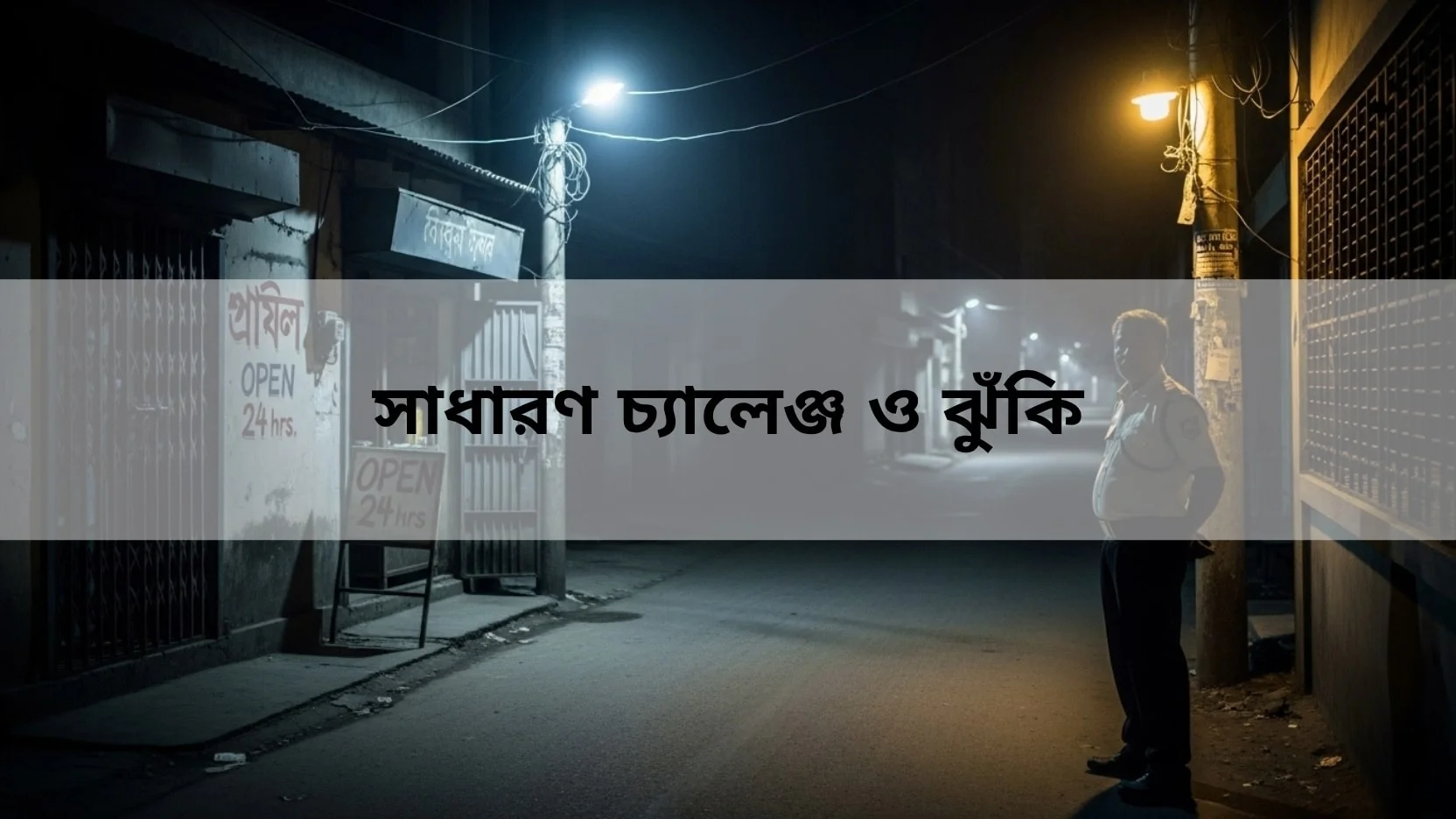Security management in night shift 