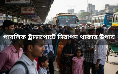পাবলিক ট্রান্সপোর্টে নিরাপদ থাকার উপায়