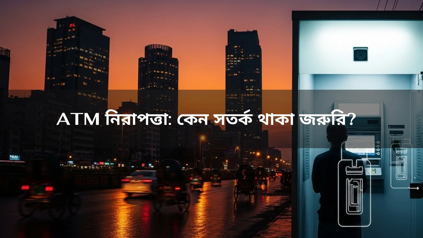 precautions while withdrawing money