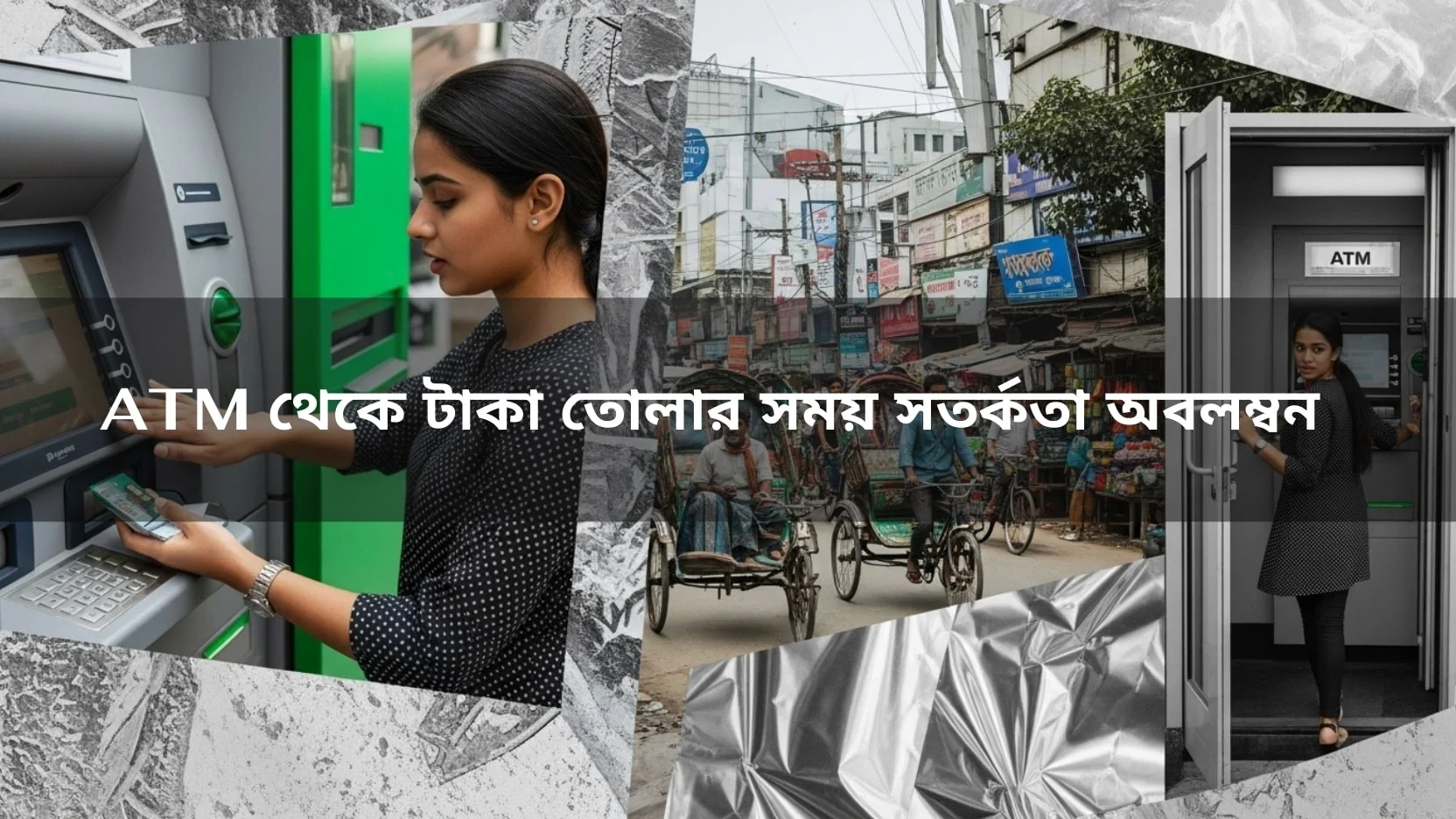 precautions while withdrawing money