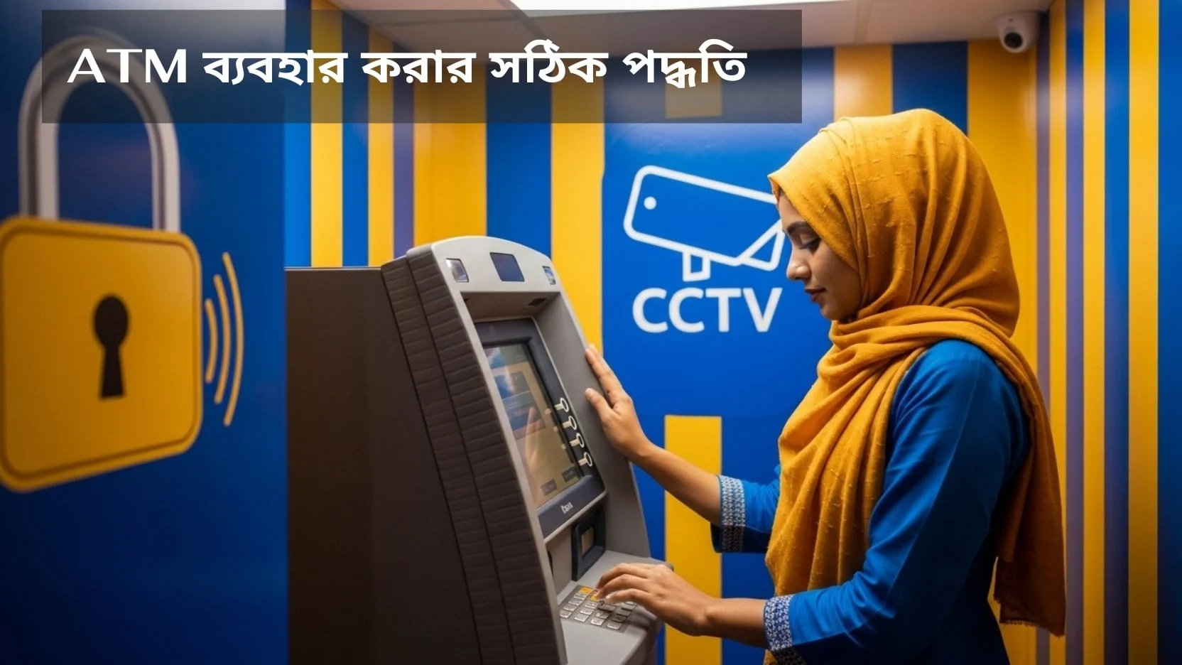 precautions while withdrawing money 