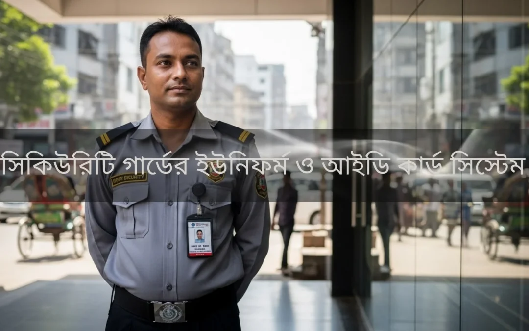 সিকিউরিটি গার্ডের ইউনিফর্ম ও আইডি কার্ড সিস্টেম
