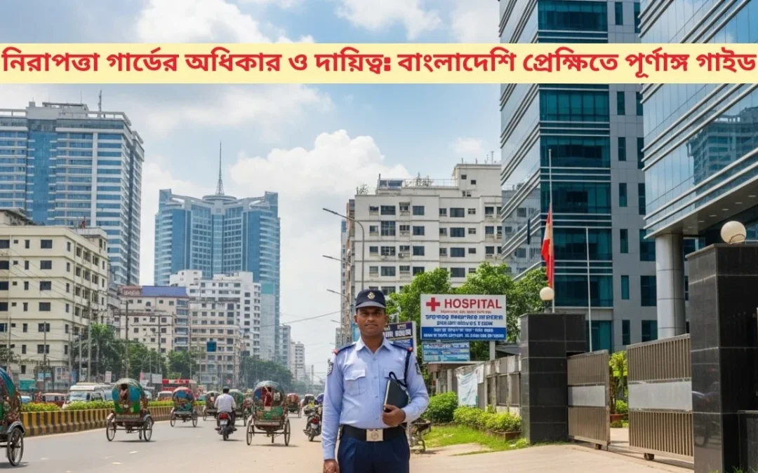 নিরাপত্তা গার্ডের অধিকার ও দায়িত্ব