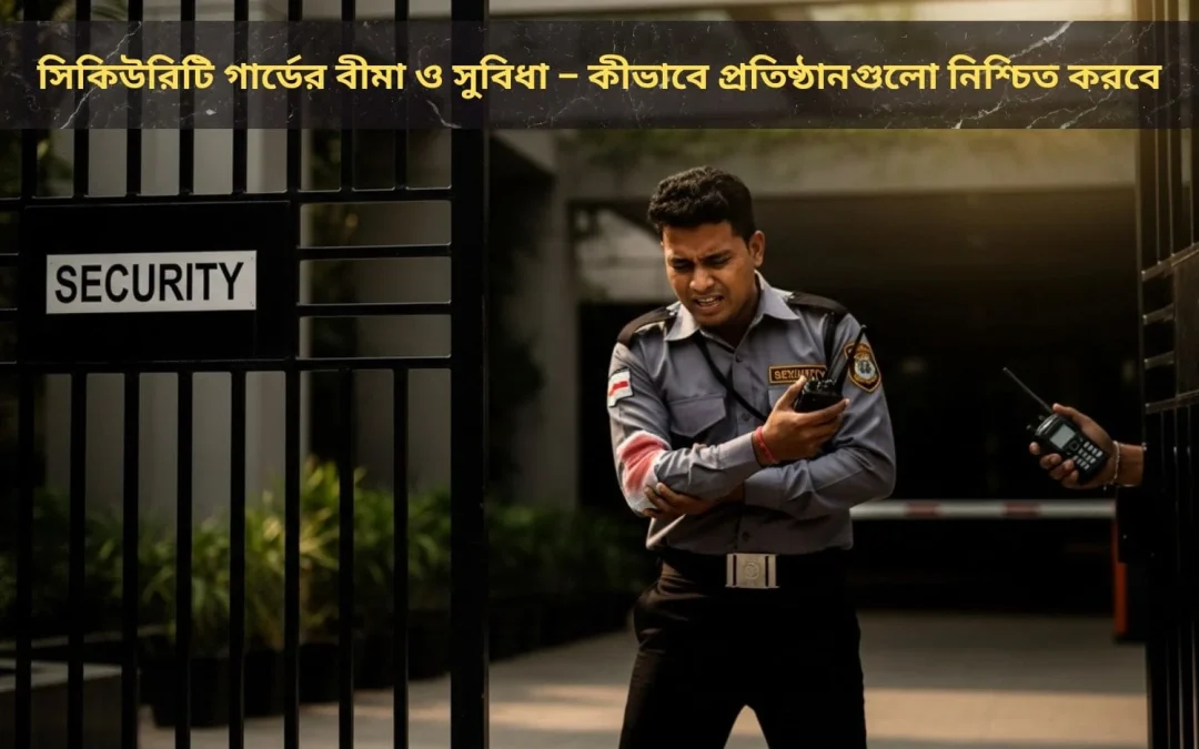 সিকিউরিটি গার্ডের বীমা ও সুবিধা
