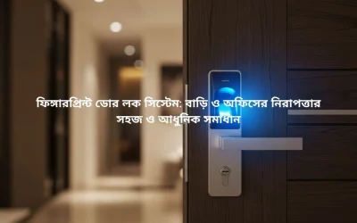 ফিঙ্গারপ্রিন্ট ডোর লক সিস্টেম: বাড়ি ও অফিসের নিরাপত্তার সহজ ও আধুনিক সমাধান