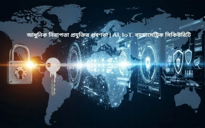 আধুনিক নিরাপত্তা প্রযুক্তির প্রবণতা | AI, IoT, বায়োমেট্রিক সিকিউরিটি