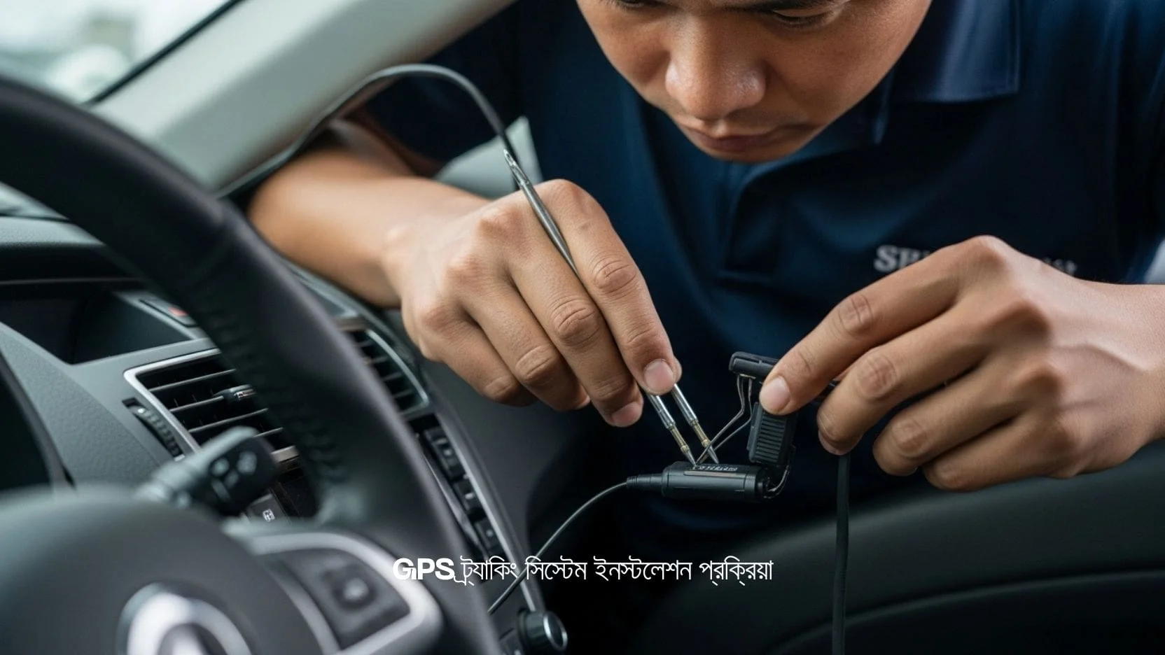 Vehicle security with GPS tracking system