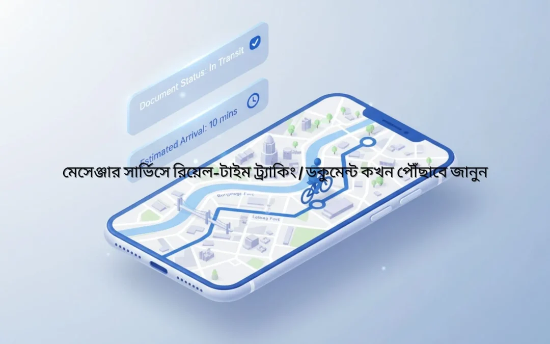মেসেঞ্জার সার্ভিসে রিয়েল-টাইম ট্র্যাকিং | ডকুমেন্ট কখন পৌঁছাবে জানুন